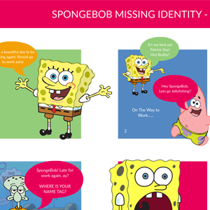 SpongeBob Squarepants Hilang Papan Cerita Pengenalan