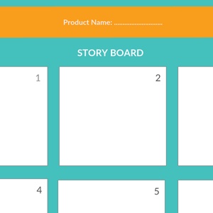 Modello di storyboard 1
